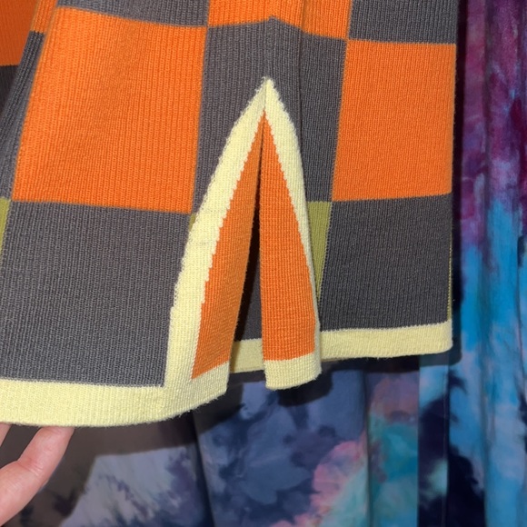 NWOT Checkerboard Pant: Papaya Check -Backbeat - Picture 5 of 7